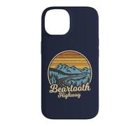 Carcasa para iPhone 14 Ruta panorámica Nacional 212 Retro de la autopista Beartooth