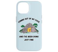 Carcasa para iPhone 14 Saliendo de mi Cueva y he Estado Haciendo una Buena canción