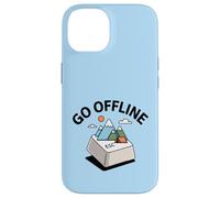 Carcasa para iPhone 14 Salir Offline Camping Senderismo