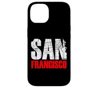 Carcasa para iPhone 14 San Francisco California Graphic Map T-Shirt, San Francisco