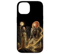 Carcasa para iPhone 14 Sekhmet Bastet ISIS Diosa Africana Kemetic Egipto Arte