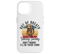 Carcasa para iPhone 14 Senderismo Sin Aliento Sociedad para Hombres Mujeres Caminante Naturaleza Amor