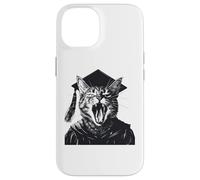 Carcasa para iPhone 14 Seniors Graduation Cat Funny Cat
