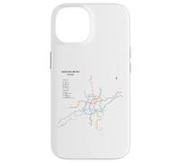 Carcasa para iPhone 14 Shenyang China Train Line Railway - Souvenir Route Map