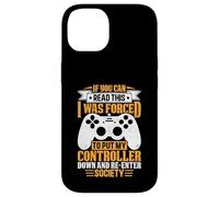 Carcasa para iPhone 14 Si Puedes Leer Esto, me Vi Obligado a Bajar mi Controlador