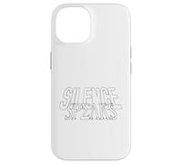 Carcasa para iPhone 14 Silence Speaks Typography Bold Minimalist Quote Modern