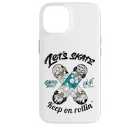 Carcasa para iPhone 14 Skateboarding with Graffiti Style, Skateboard Graphic Design