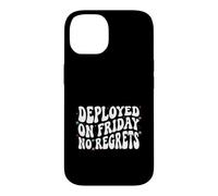 Carcasa para iPhone 14 Software Engineer Deployed On Friday No Regrets
