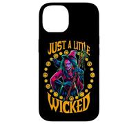 Carcasa para iPhone 14 Solo un pequeño Truco o Regalo Divertido para Brujas de Halloween