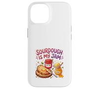 Carcasa para iPhone 14 Sourdough Is My Jam Funny Baking for Women Bakers Moms