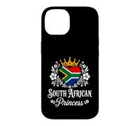 Carcasa para iPhone 14 South African Princess South Africa Flag South African Girl