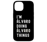 Carcasa para iPhone 14 Soy Álvaro Haciendo Cosas de Álvaro
