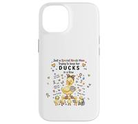 Carcasa para iPhone 14 Special Needs Mom Autism Caregivers Cute Mama Duck