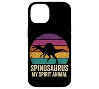 Carcasa para iPhone 14 Spinosaurus Retro Sunset My Spirit Animal