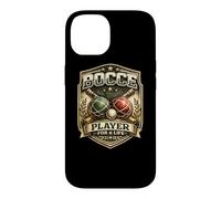 Carcasa para iPhone 14 Squadra Italiana di giocatori di Bocce retrò Bocce Player