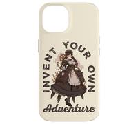Carcasa para iPhone 14 Steampunk Inventa tu Propia Aventura Steampunk Anime Girl