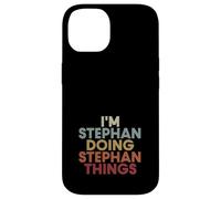 Carcasa para iPhone 14 Stephan Name Stephan Personalized Name First Given