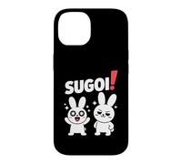 Carcasa para iPhone 14 Sugoi! Funny Chibi Anime Bunny Kawaii Manga Comedia