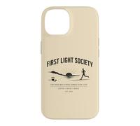 Carcasa para iPhone 14 Sunrise Running Coffee Miles Music Corredor de la mañana