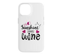 Carcasa para iPhone 14 Sunshine & Wine Book Club Merch,Read Between The Wines Women