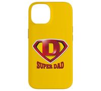 Carcasa para iPhone 14 Super Dad Shield tee Shirt, Happy Father's Day, Best Father