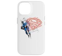 Carcasa para iPhone 14 Superman Super American Flag