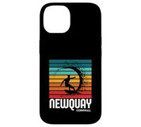 Carcasa para iPhone 14 Surf Newquay Cornwall Playa Vintage Retro Surf