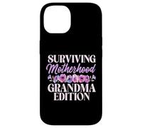 Carcasa para iPhone 14 Surviving Motherhood Grandma Edition Grandma