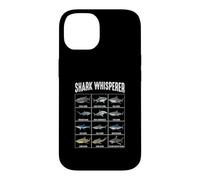 Carcasa para iPhone 14 Tabla de identificación de Especies de Tiburones susurradores de Tiburones