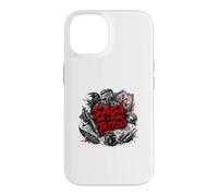 Carcasa para iPhone 14 Tatuaje De Tinta Y Runa Saga Viking Norse Raven