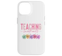 Carcasa para iPhone 14 Teaching Sweethearts Valentine Teacher Teaching Sweet Hearts