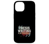 Carcasa para iPhone 14 Tesis Doctoral Escritura Tesis Disertación Disertación Sobreviviente