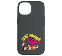 Carcasa para iPhone 14 The Flintstones Dino Fred Best Friends