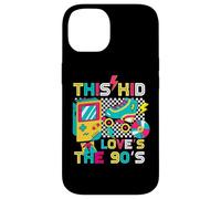 Carcasa para iPhone 14 This Kid Loves The 90's Party, Outfit 1990s Costume 90's Love