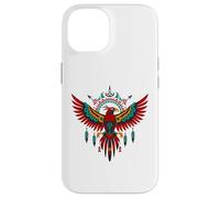 Carcasa para iPhone 14 Thunderbird Native American Tribal Art Niños Nativos para Niños