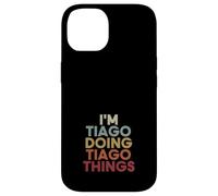 Carcasa para iPhone 14 Tiago Name Tiago Personalized Name First Given