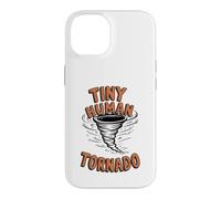 Carcasa para iPhone 14 Tiny Human Tornado Parent Life Funny Toddler Boy