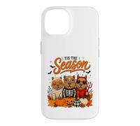 Carcasa para iPhone 14 Tis The Season Halloween Capybara Pumpkin Costume