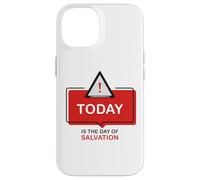 Carcasa para iPhone 14 Today is The Day of Salvation 2 Cor. 6:2 Evangelism Gospel