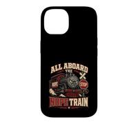 Carcasa para iPhone 14 Todos a Bordo del Tren Nope Funny Sarcastic