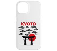 Carcasa para iPhone 14 Torii Gate Sunrise Kioto Nubes Edición de Fans de Viaje
