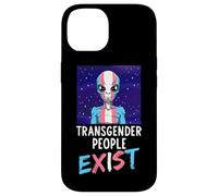 Carcasa para iPhone 14 Transgénero Extraterrestre LGBTQ Transgénero Las Personas