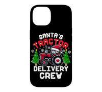 Carcasa para iPhone 14 Tripulación de Entrega de Tractores de Santa