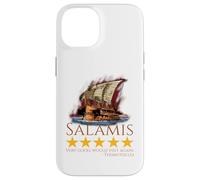 Carcasa para iPhone 14 Trirreme Griego Antiguo - Batalla de Salamina - History Meme