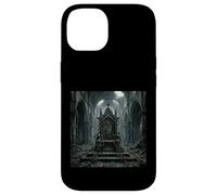 Carcasa para iPhone 14 Trono Gótico Arruinado Fantasía Oscuro Diseño Catedral