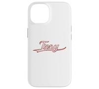 Carcasa para iPhone 14 Troy New York Michigan Vintage Varsity Distressed Throwback