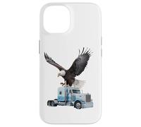 Carcasa para iPhone 14 Truck Driver Trucker Camiseta Hombre Papá Big Rig American