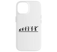 Carcasa para iPhone 14 Trumpeter Evolution Hombres Mujeres Divertido Trompetista
