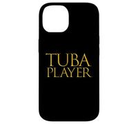 Carcasa para iPhone 14 Tuba Player Musician Obscure Rhythm Instrument Tuba Musician