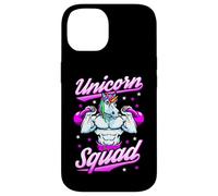 Carcasa para iPhone 14 Unicorn Squad - Pesas Rusas mágicas para Gimnasio